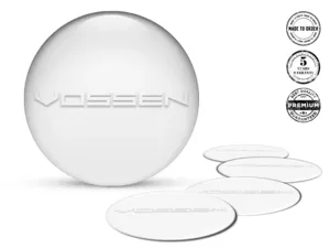 Vossen Felgenaufkleber Ausgabe Harz-Dome-Stil